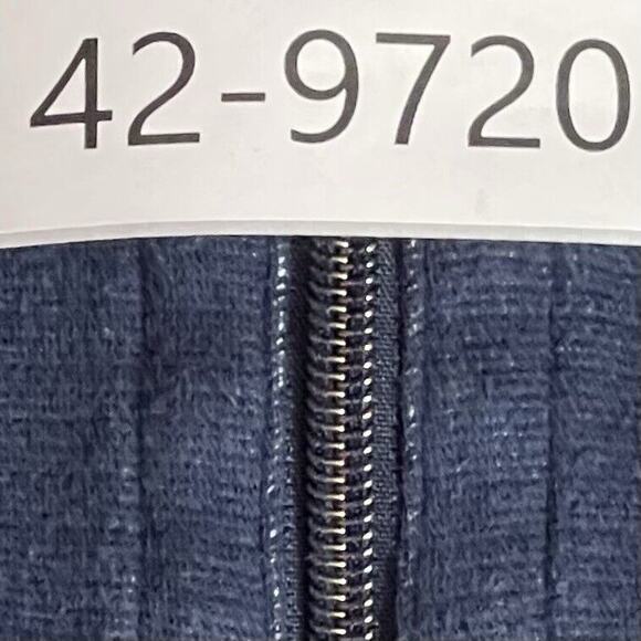 Tommy Bahama 1/4 Zip Sweater Mens M Blue Gray Reversible Pullover Embroidered - Picture 12 of 12